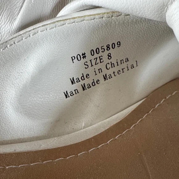 Journee Collection White Knotted Mules - Picture 3 of 7